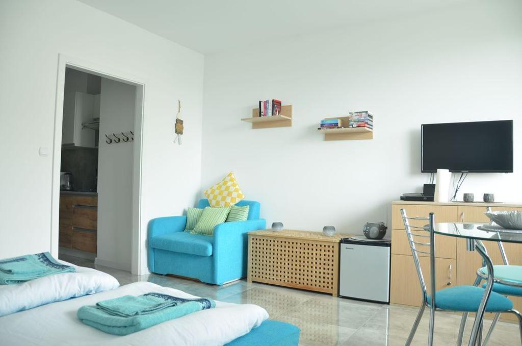 Apartament Z Panoramicznym Widokiem Na Morze Blisko Plazy I Centrum Pl Eng De Мендзыздрое Экстерьер фото